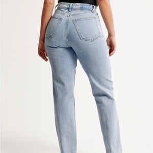 NWT, Abercrombie & Fitch ultra high rise 90s straight light - size 27 (4)